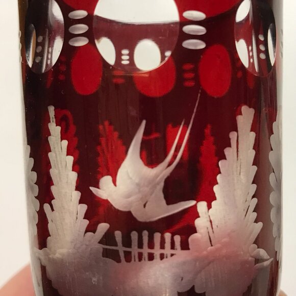 Royal Bohemia Shot Liqueur Glass antique - Picture 5 of 7